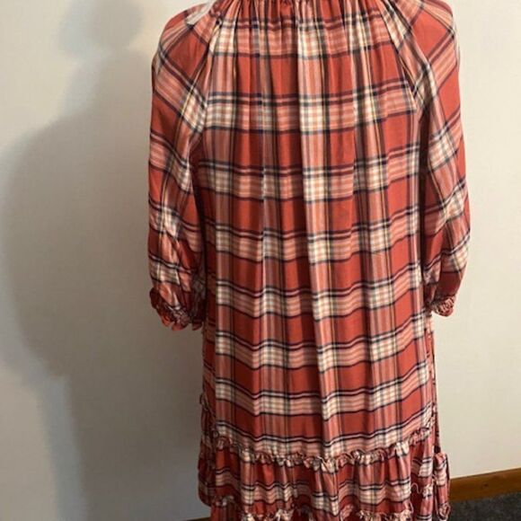 Chelsea & Violet by Anthropologie plaid Baby doll dress, size Small - Picture 3 of 5